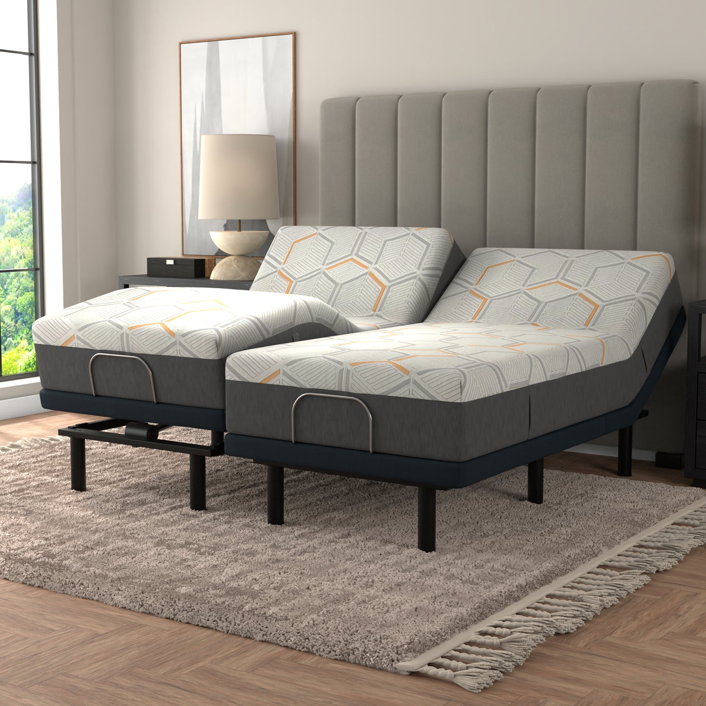 Flex Recovery C Series Mattress, Bed Size Split King, Tilt